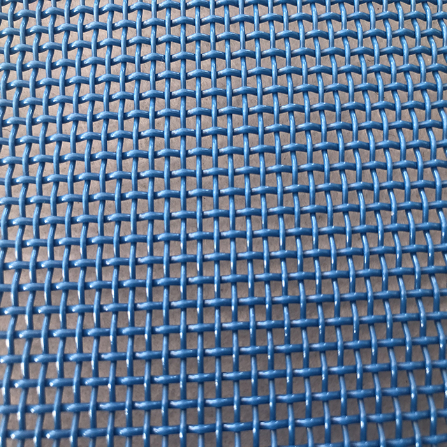 Polyester plain weave square hole mesh belt