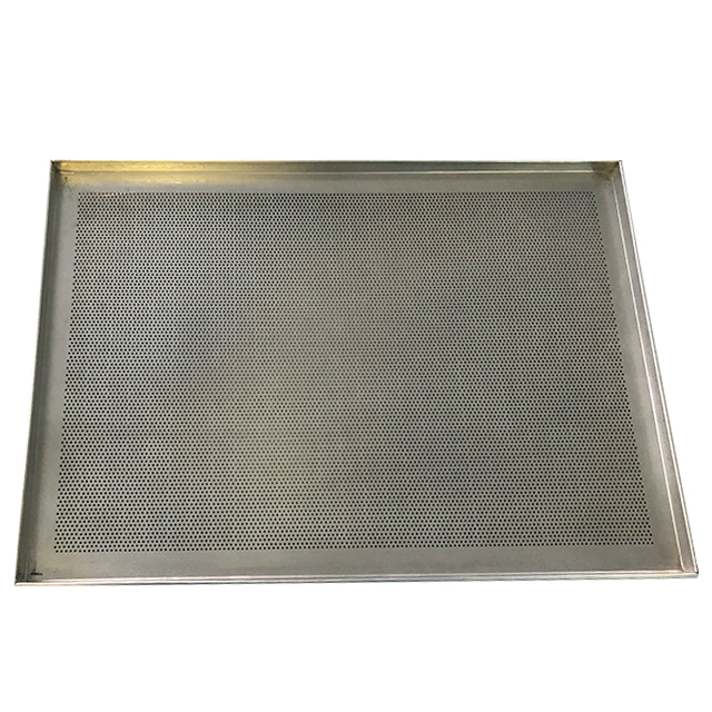 stainless steel perforated mesh tray for oven drying